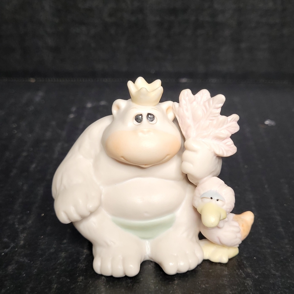 1989 Enesco Precious Moments Porcelain Figurine To My Favorite Fan # 521043